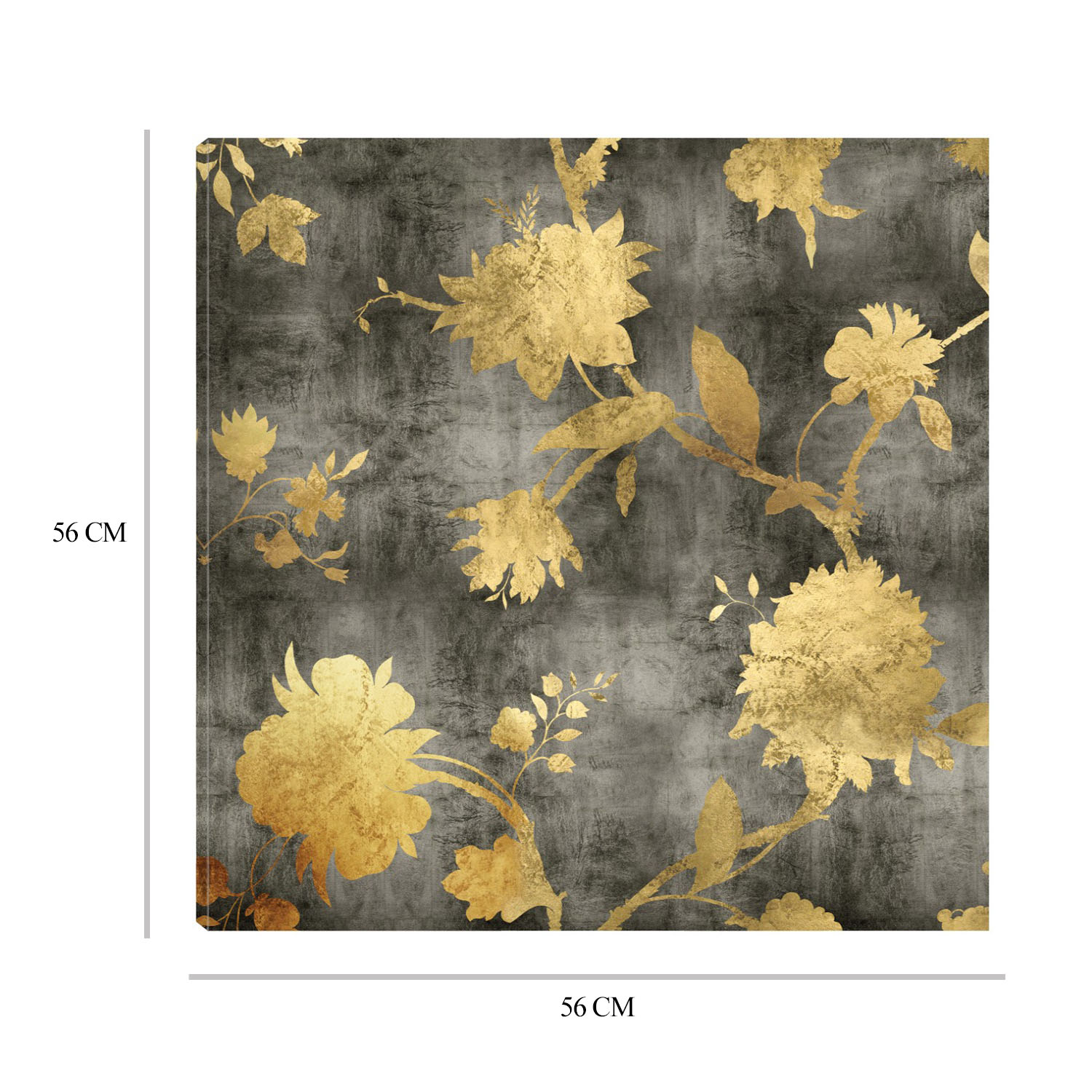 Foto 6 | Cuadro Decorativo - Silueta Dorada I - Erin Lange  - Arte Floral - Impresión En Lienzo - Fine Art Tj