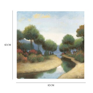 Foto 6 | Cuadro Decorativo - Por Los Canales I - James Wiens - Arte Paisaje - Impresión En Lienzo - Fine Art Tj