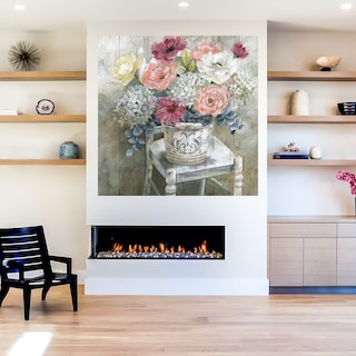 Foto 5 | Cuadro Decorativo - Ramo De Cabaña Pintoresca - Nan - Arte Floral - Impresión En Lienzo - Fine Art Tj