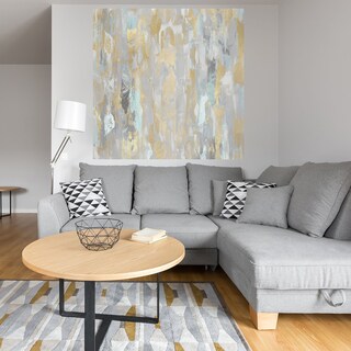 Foto 4 | Cuadro Decorativo - Revelación Aguamarina I - Jennifer Martin - Fine Art Tj - Arte Abstracto - Impresión En Lienzo