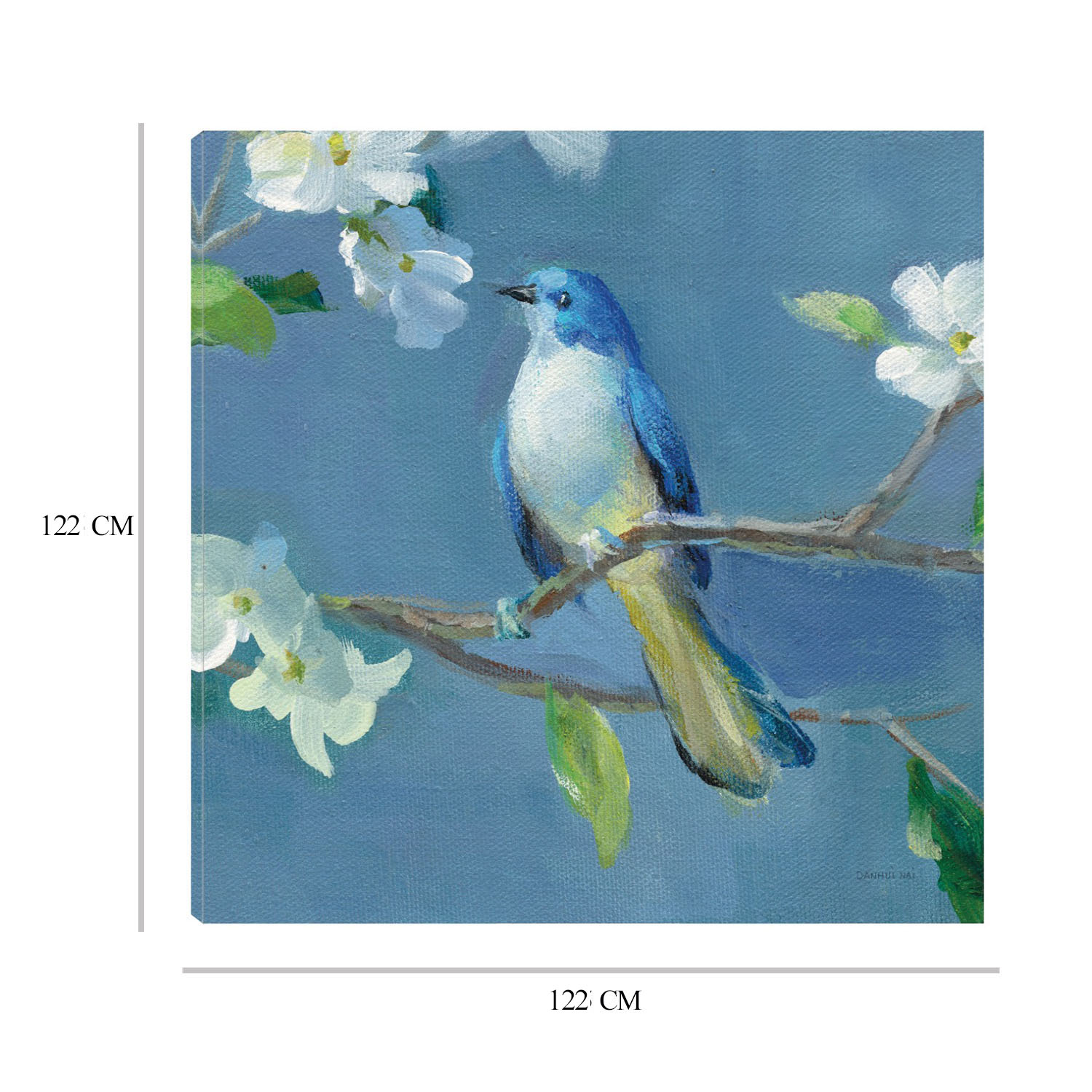 Foto 7 pulgar | Cuadro Decorativo - Primavera En El Vecindario Iii - Danhui Nai  - Arte Animales - Impresión En Lienzo - Fine Art Tj