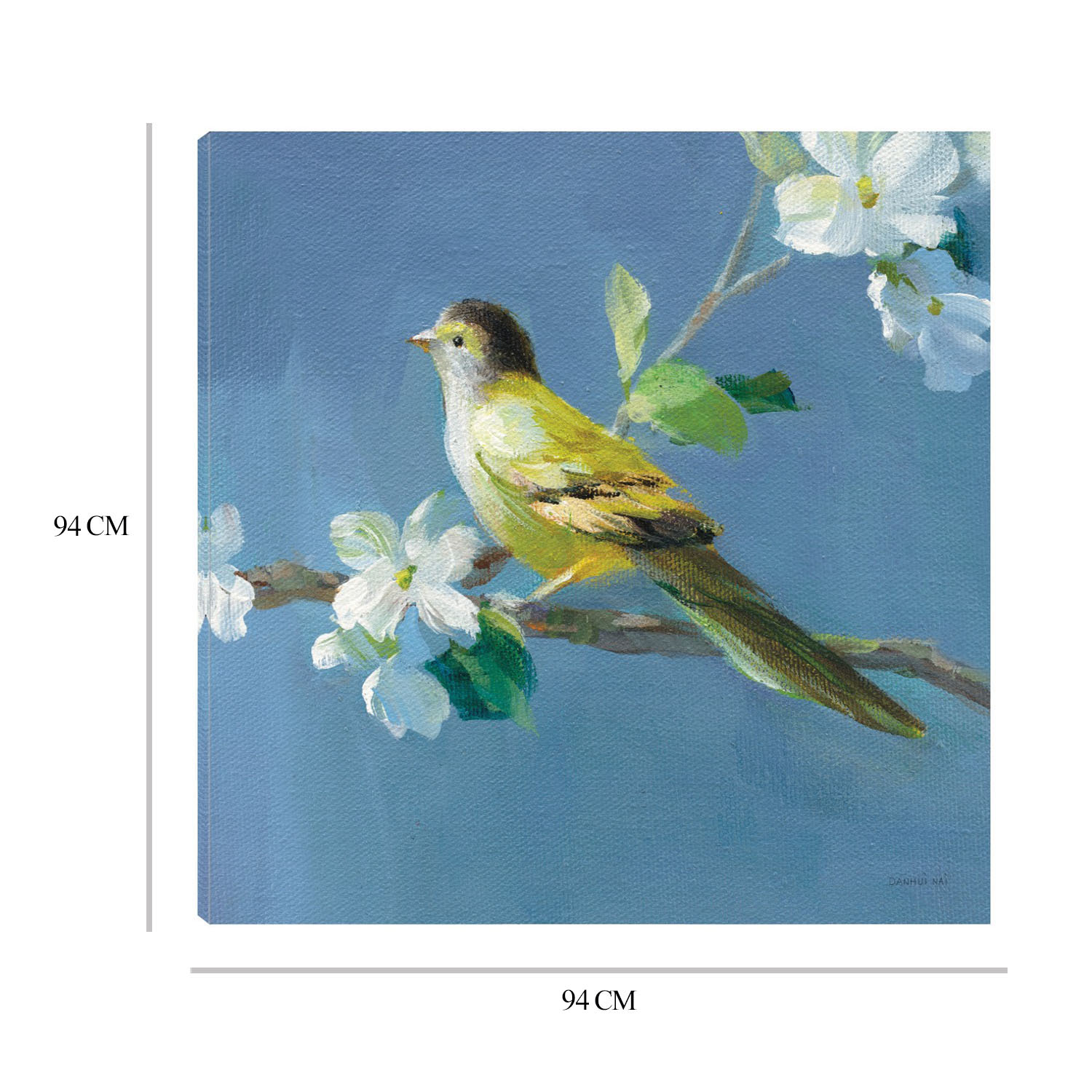 Foto 6 | Cuadro Decorativo - Primavera En El Vecindario V - Danhui Nai  - Arte Animales - Impresión En Lienzo - Fine Art Tj