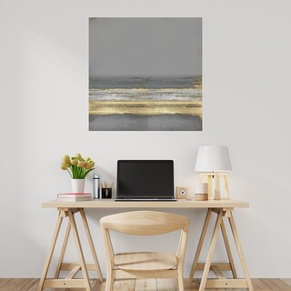 Foto 2 | Cuadro Decorativo Fine Art Tj Oro en Gris Taylor Hamilton Arte Paisaje Impresión en Lienzo