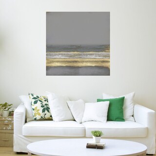 Foto 3 | Cuadro Decorativo Fine Art Tj Oro en Gris Taylor Hamilton Arte Paisaje Impresión en Lienzo
