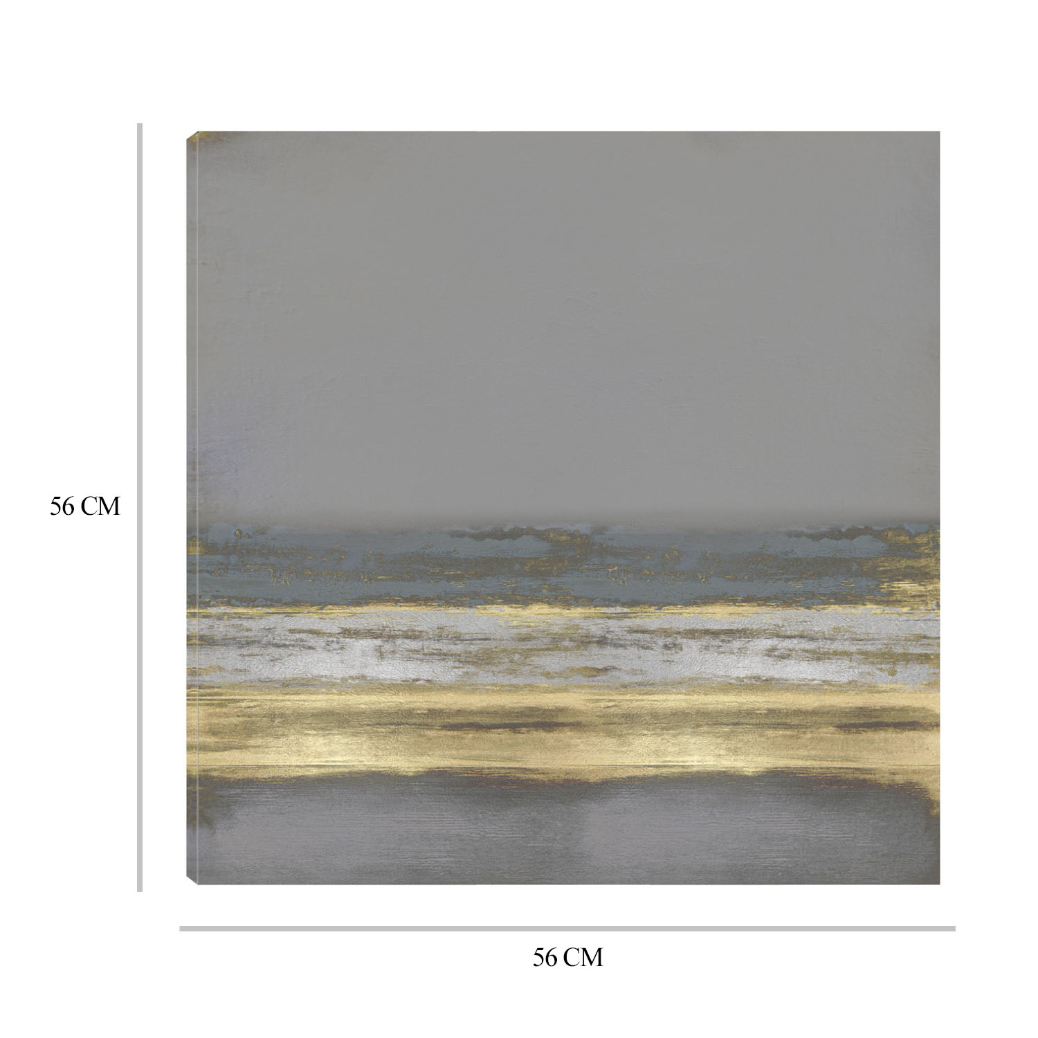 Foto 6 | Cuadro Decorativo Fine Art Tj Oro en Gris Taylor Hamilton Arte Paisaje Impresión en Lienzo