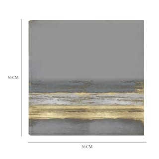 Foto 6 | Cuadro Decorativo Fine Art Tj Oro en Gris Taylor Hamilton Arte Paisaje Impresión en Lienzo