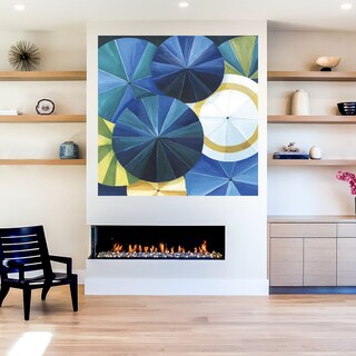 Foto 5 | Cuadro Decorativo - Selecciones De Rojos - Jill Martin - Fine Art Tj - Arte Floral - Impresión En Lienzo