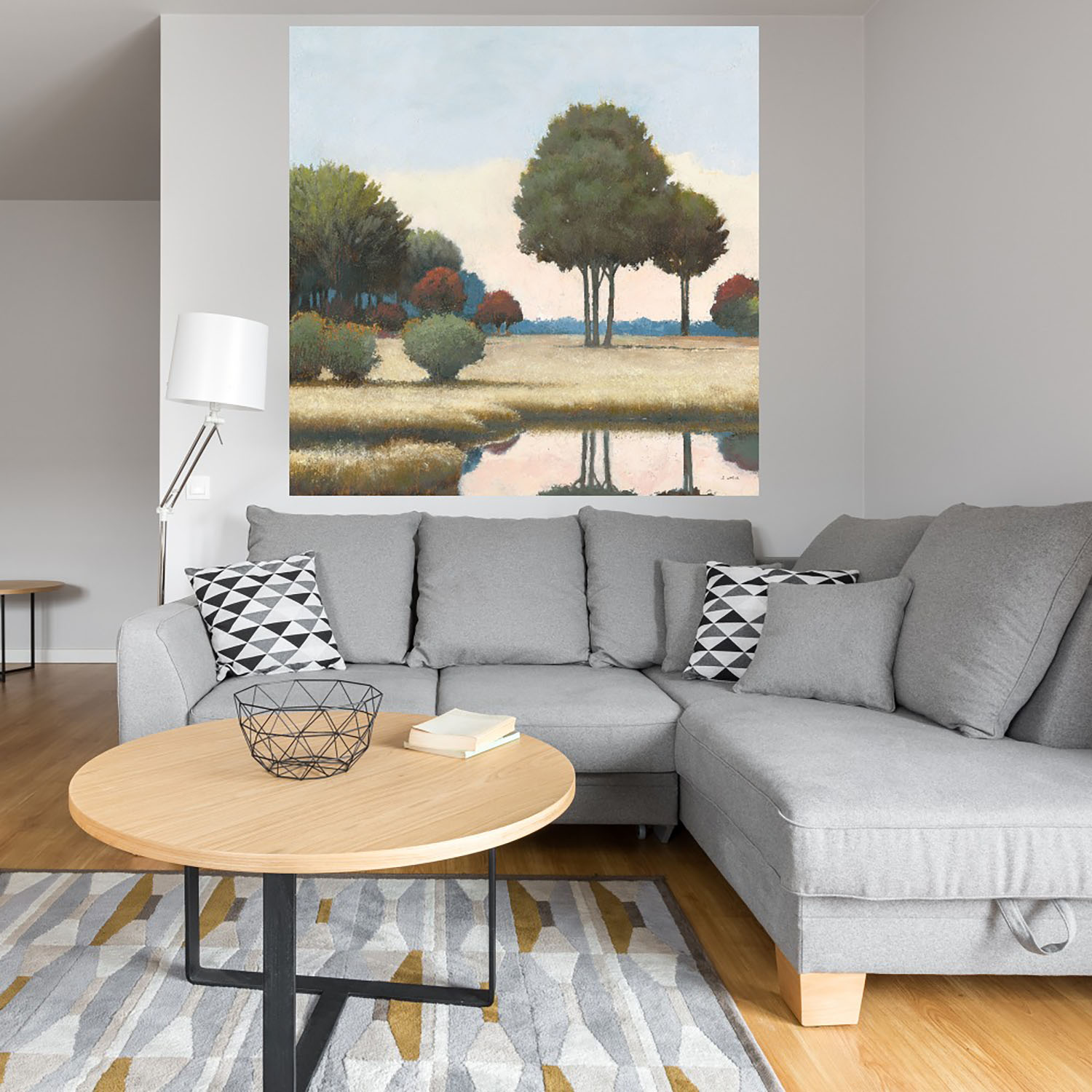 Foto 4 | Cuadro Decorativo - Por Los Canales Ii - James Wiens  - Arte Paisaje - Impresión En Lienzo - Fine Art Tj