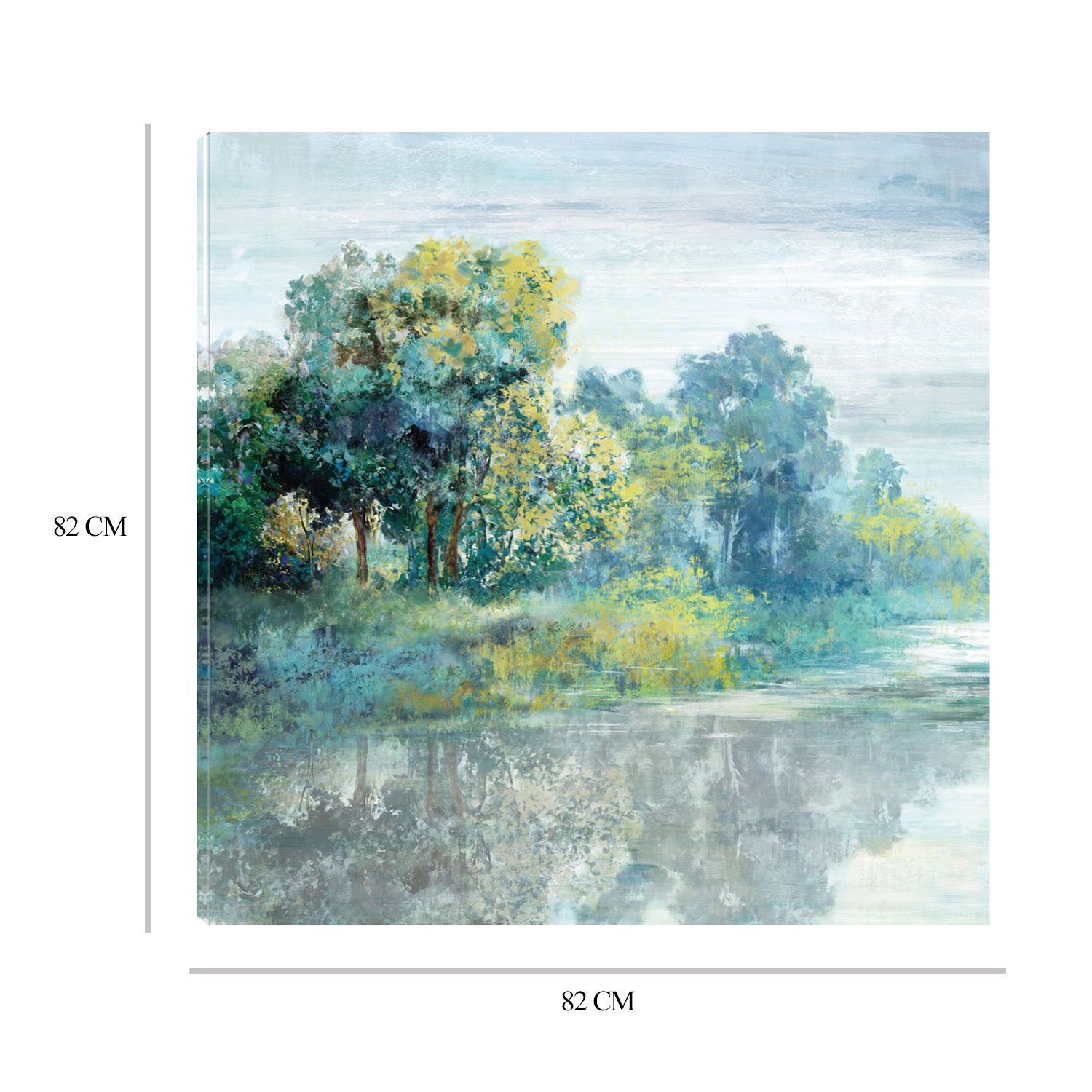 Foto 7 pulgar | Cuadro Decorativo - Reflexionando Ii - Carson Lyons  - Arte Paisaje - Impresión En Lienzo - Fine Art Tj