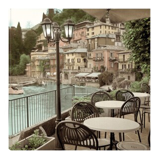 Foto 1 | Cuadro Decorativo - Porto Café, Italia - Alan Blaustein - Arte Ciudades - Impresión En Lienzo - Fine Art Tj
