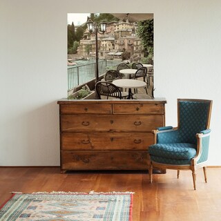 Foto 2 | Cuadro Decorativo - Porto Café, Italia - Alan Blaustein - Arte Ciudades - Impresión En Lienzo - Fine Art Tj