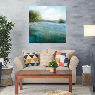 Foto 2 | Cuadro Decorativo - Primavera Azulada Ii - Teri Jonas - Arte Paisaje - Impresión En Lienzo - Fine Art Tj