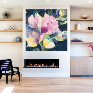 Foto 5 | Cuadro Decorativo Fine Art Tj Salpicadura de Tulipán Albena Hristova Arte Floral Impresión en Lienzo
