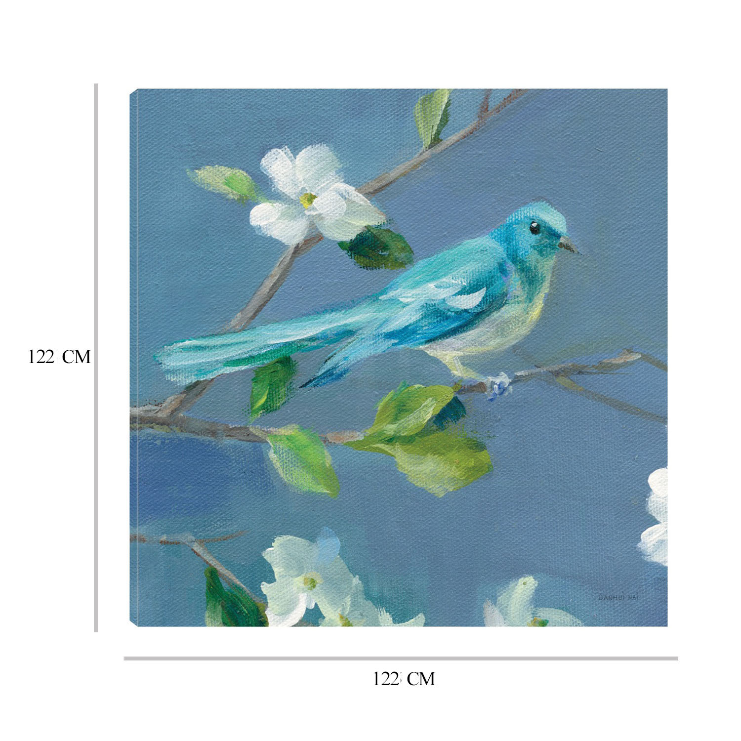 Foto 6 | Cuadro Decorativo - Primavera En El Vecindario Iv - Danhui Nai  - Arte Animales - Impresión En Lienzo - Fine Art Tj