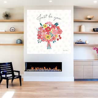 Foto 5 | Cuadro Decorativo Fine Art Tj Pétalos Brillantes II Farida Zaman Arte Frases Impresión en Lienzo
