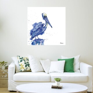 Foto 3 | Cuadro Decorativo - Pelicano Arianna - White - Paul Brent - Arte Animales - Impresión En Lienzo - Fine Art Tj