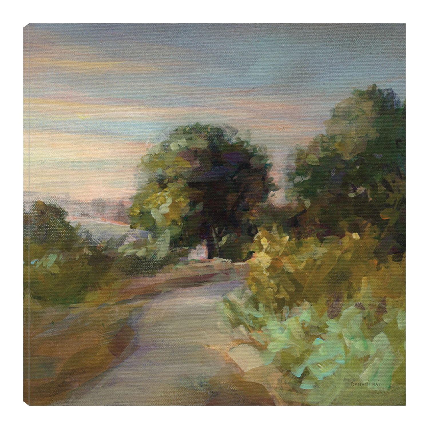 Foto 1 | Cuadro Decorativo Fine Art Tj Sendero de Eculipto Danhui Nai Arte Paisaje Impresión en Lienzo