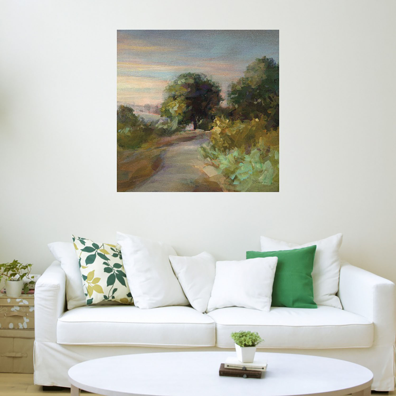 Foto 4 pulgar | Cuadro Decorativo Fine Art Tj Sendero de Eculipto Danhui Nai Arte Paisaje Impresión en Lienzo
