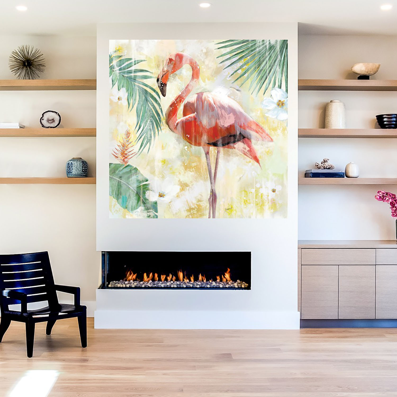 Foto 5 | Cuadro Decorativo - Rendición Cálida - Karen Hale  - Arte Paisaje - Impresión En Lienzo - Fine Art Tj