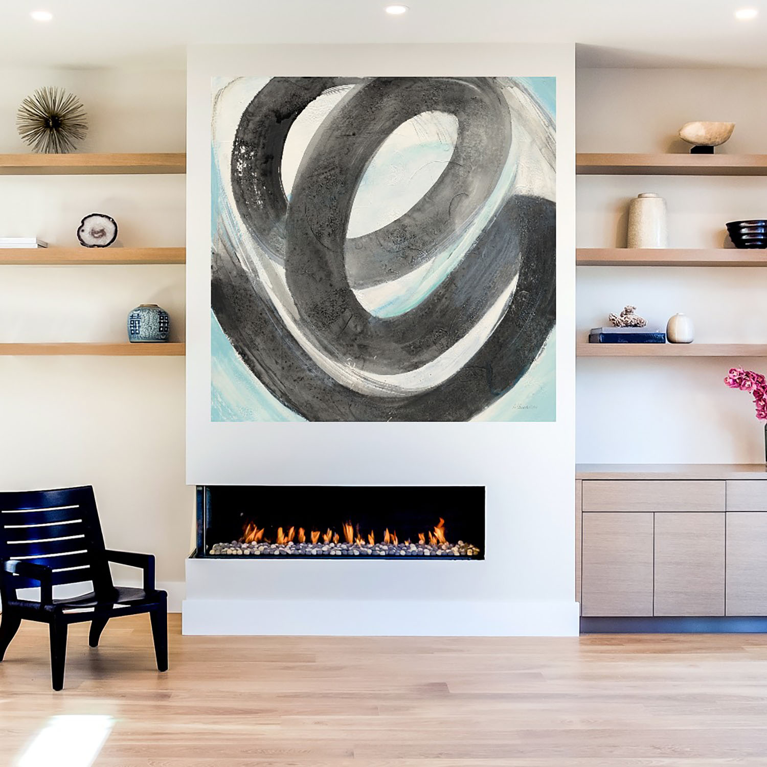 Foto 5 | Cuadro Decorativo - Rendición Cálida - Karen Hale  - Arte Paisaje - Impresión En Lienzo - Fine Art Tj