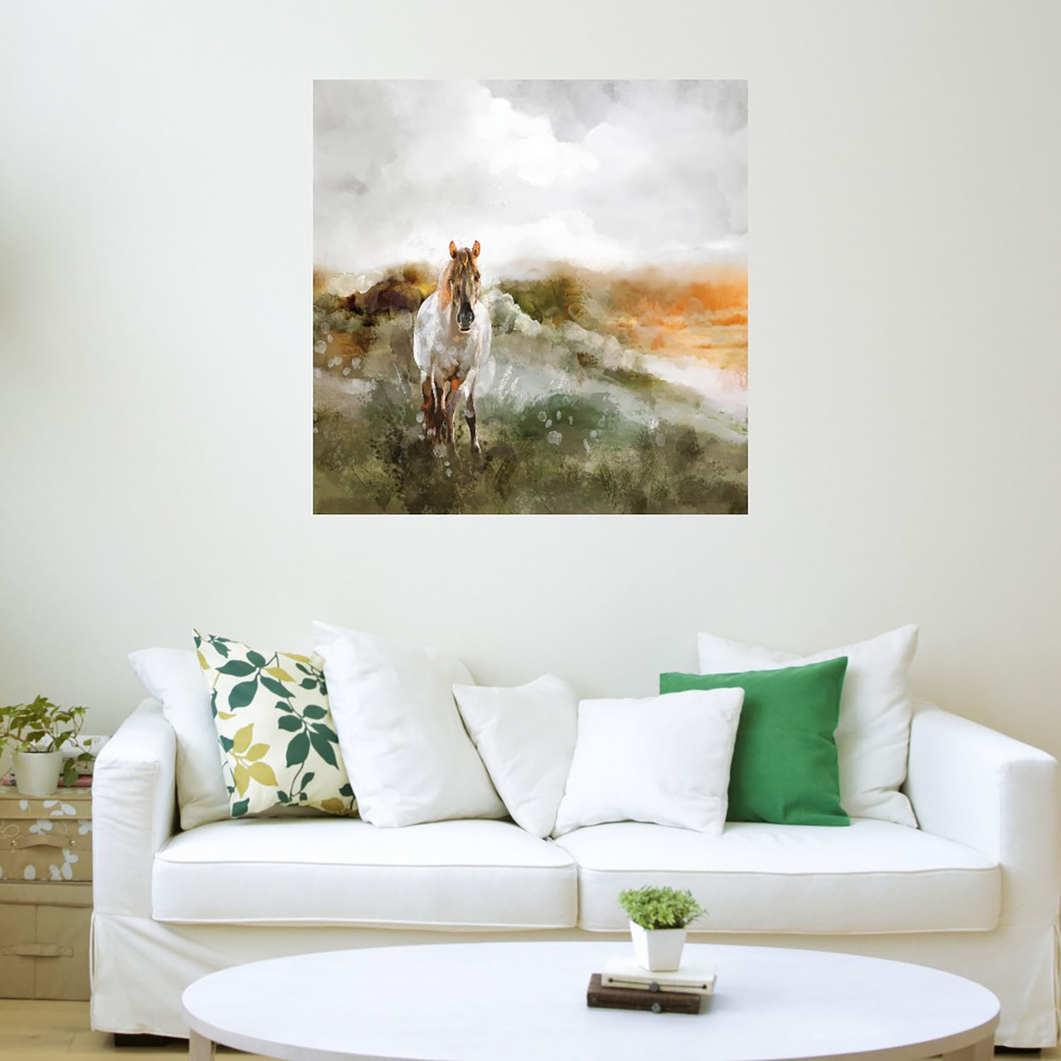 Foto 4 pulgar | Cuadro Decorativo - Puntaje - Studio Arts - Arte Animales - Impresión En Lienzo - Fine Art Tj