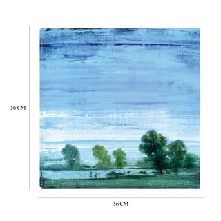 Foto 6 | Cuadro Decorativo - Prado Azul Ii - Simon Addyman - Arte Paisaje - Impresión En Lienzo - Fine Art Tj
