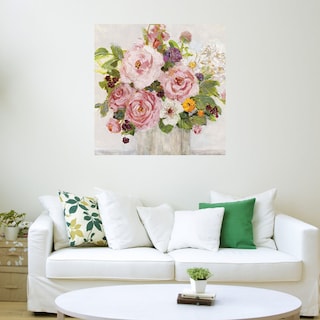 Foto 3 | Cuadro Decorativo Fine Art Tj Ruborisarse I Sally Swatland Arte Floral Impresión en Lienzo