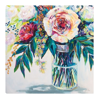 Foto 1 | Cuadro Decorativo Fine Art Tj Seductor Jeanette Vertentes Arte Floral Impresión en Lienzo