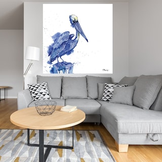 Foto 4 | Cuadro Decorativo - Pelicano Arianna - White - Paul Brent - Impresión En Lienzo - Fine Art Tj