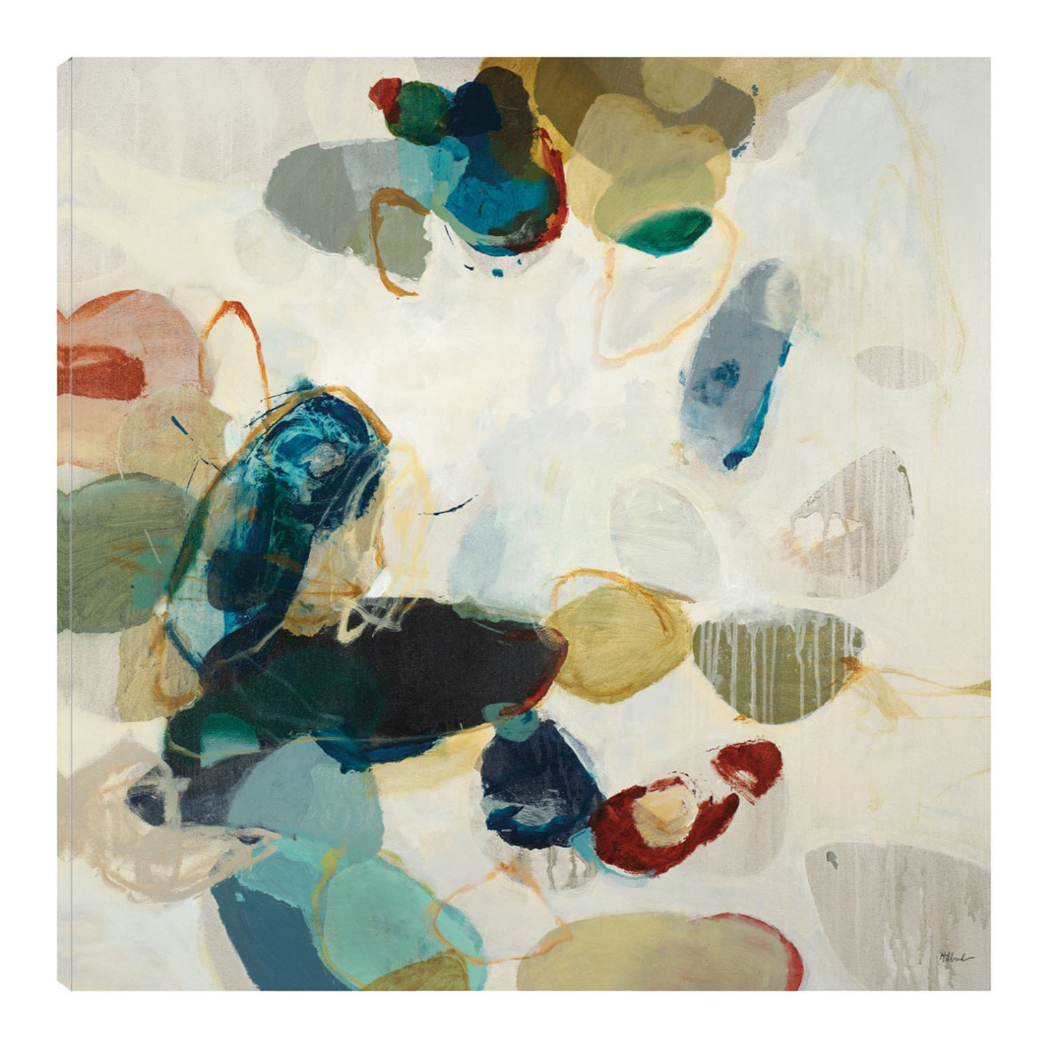 Foto 1 | Cuadro Decorativo - Patrón De Piedra Ii - Randy Hibberd  - Fine Art Tj - Arte Abstracto - Impresión En Lienzo