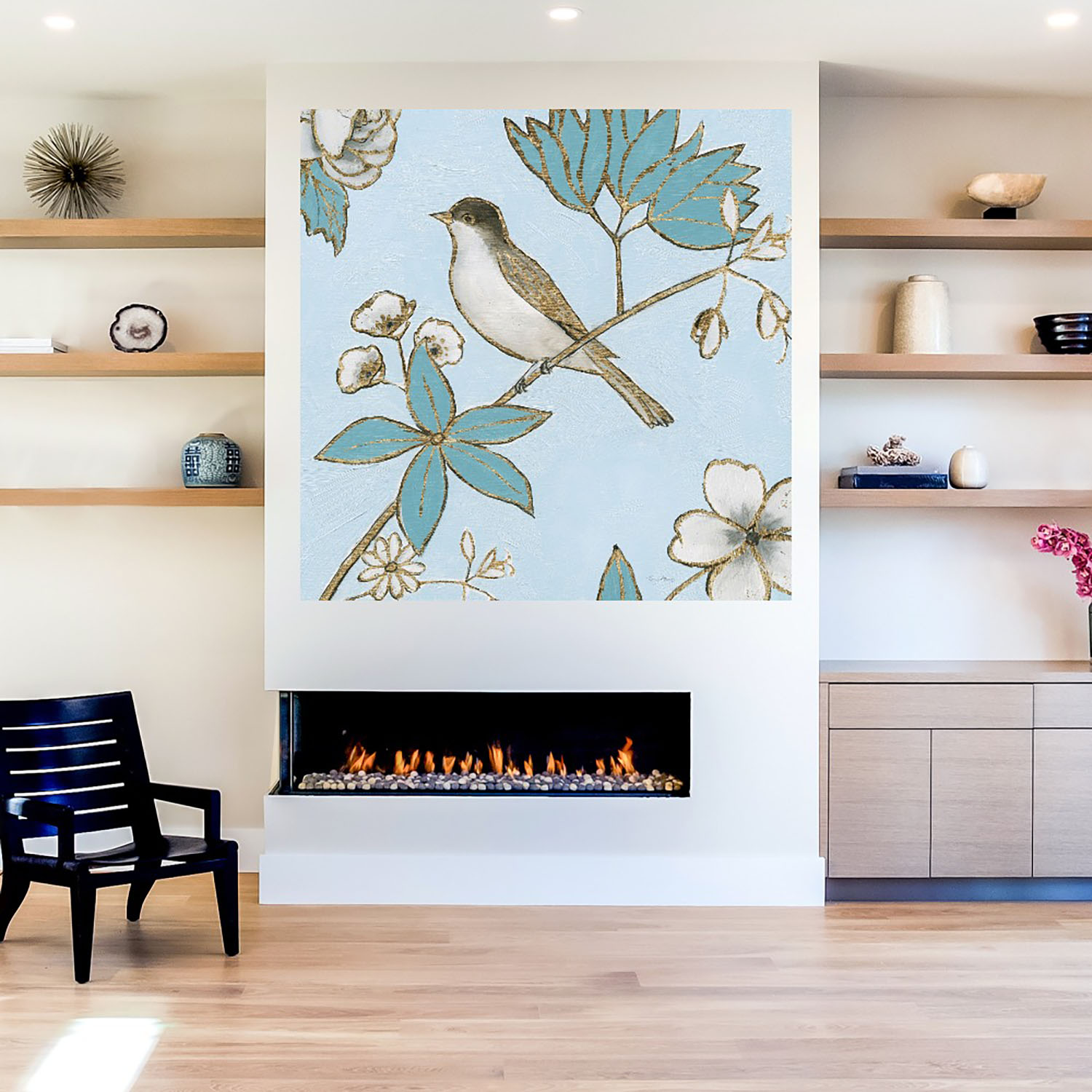 Foto 5 | Cuadro Decorativo - Silla De Playa De Portofino - Paul Brent  - Arte Costa - Impresión En Lienzo - Fine Art Tj