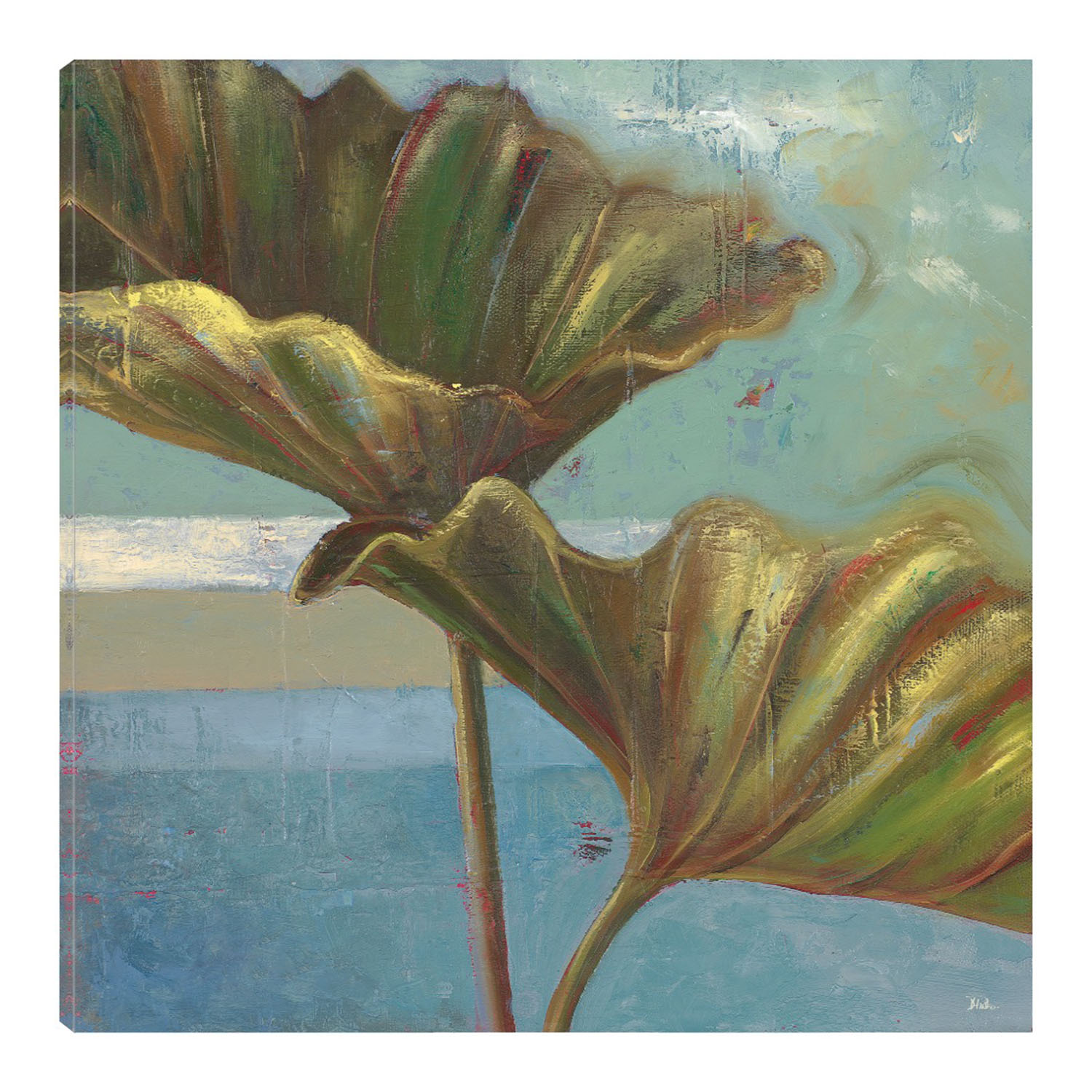 Foto 2 pulgar | Cuadro Decorativo - Sueño Azul Ii - Patricia Pinto  - Arte Floral - Impresión En Lienzo - Fine Art Tj