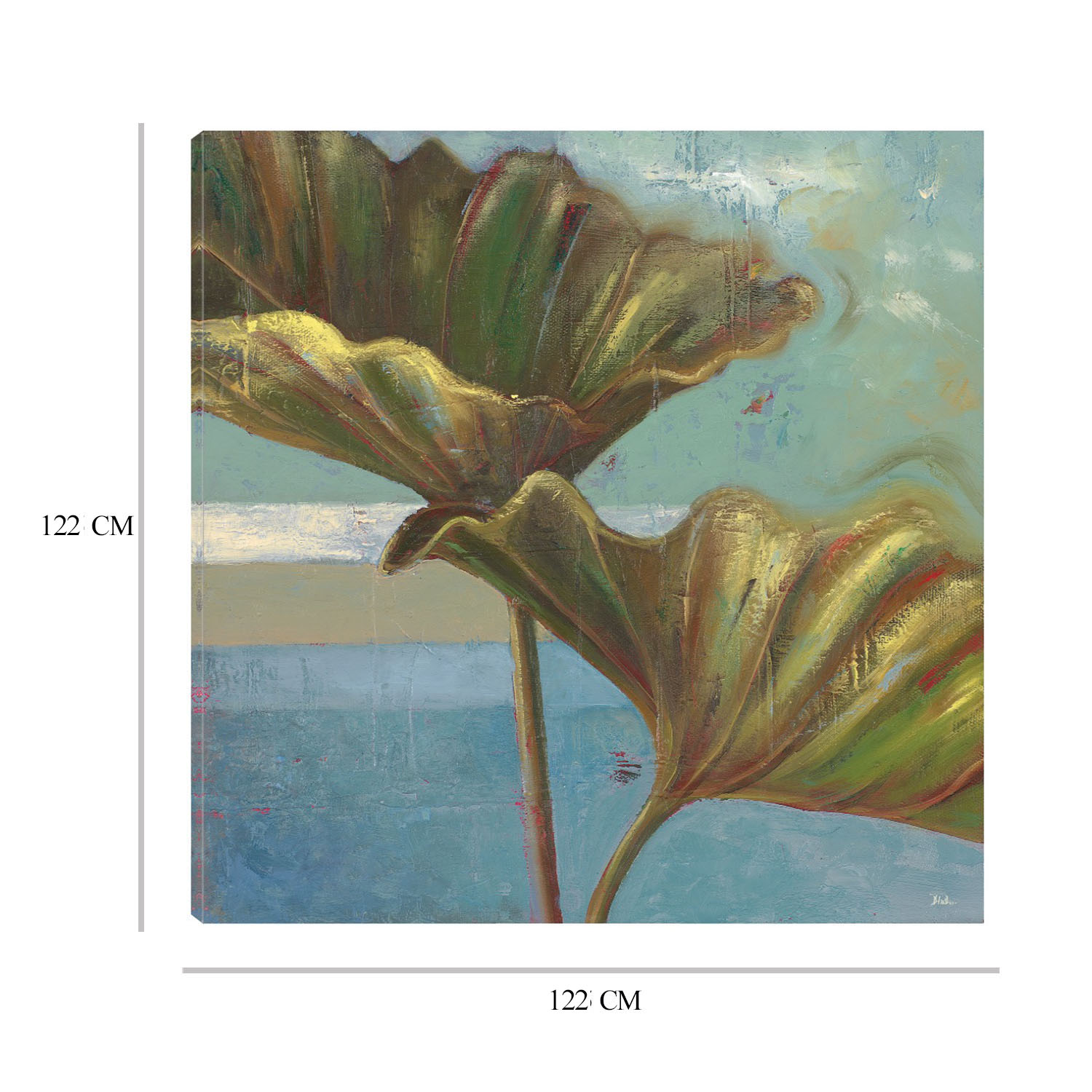 Foto 6 | Cuadro Decorativo - Sueño Azul Ii - Patricia Pinto  - Arte Floral - Impresión En Lienzo - Fine Art Tj