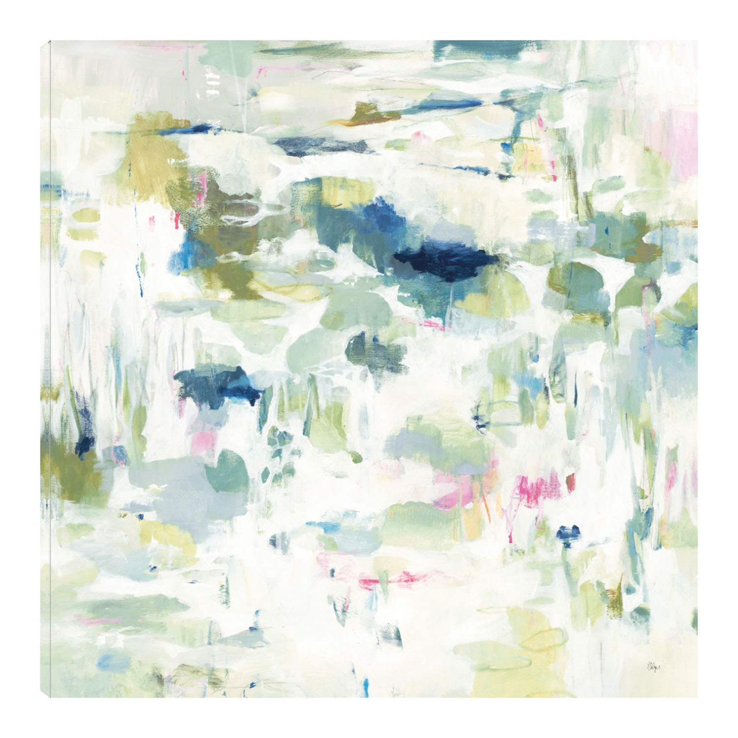 Foto 1 | Cuadro Decorativo - Reflejos Abstractos - Lisa Ridgers  - Arte Abstracto - Impresión En Lienzo - Fine Art Tj