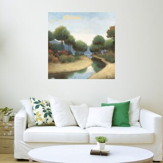 Foto 3 | Cuadro Decorativo - Por Los Canales I - James Wiens - Arte Paisaje - Impresión En Lienzo - Fine Art Tj