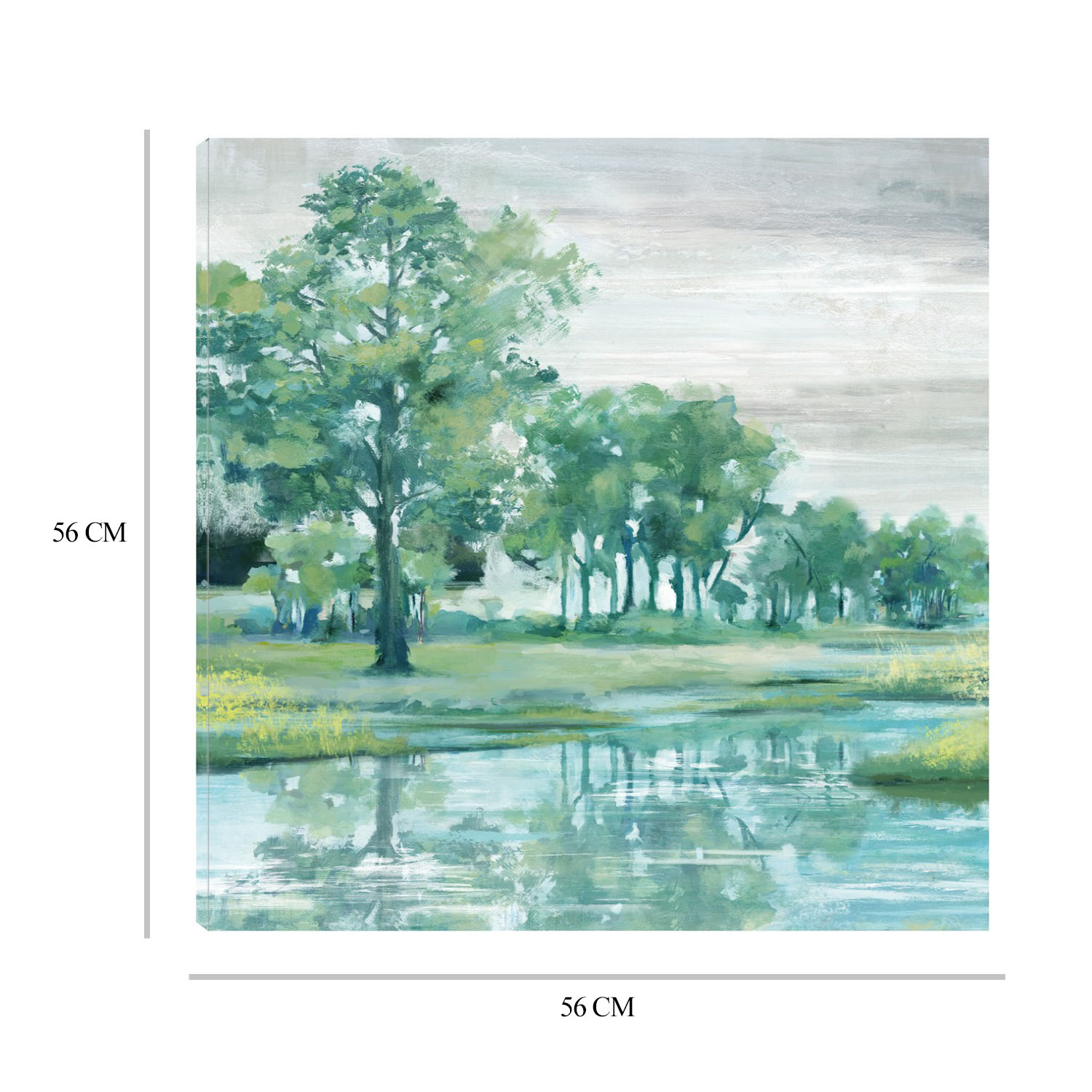 Foto 7 pulgar | Cuadro Decorativo - Reflexionando I - Carson Lyons  - Arte Paisaje - Impresión En Lienzo - Fine Art Tj