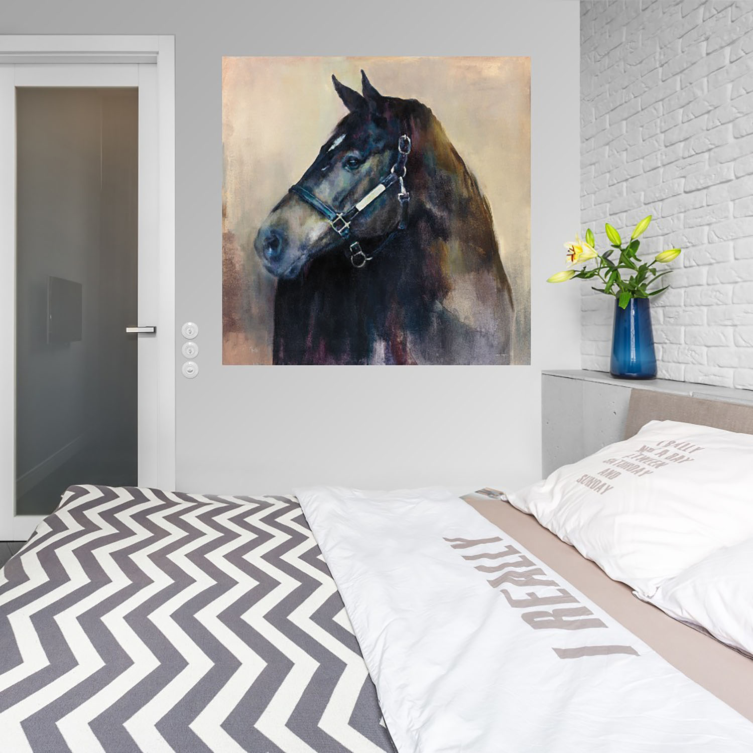 Foto 4 pulgar | Cuadro Decorativo - Ritzy - Marilyn Hageman  - Arte Animales - Impresión En Lienzo - Fine Art Tj