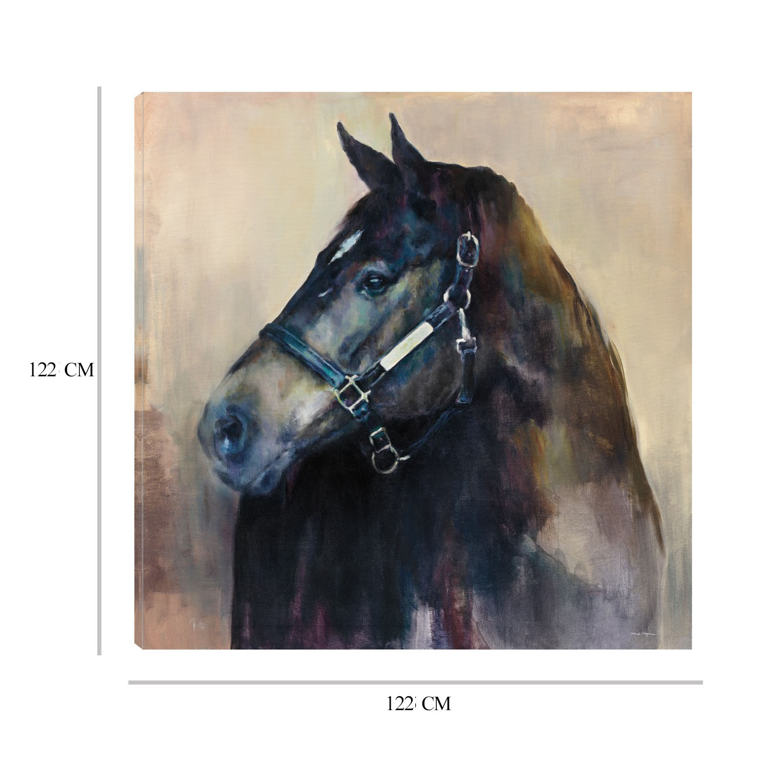 Foto 6 | Cuadro Decorativo - Ritzy - Marilyn Hageman  - Arte Animales - Impresión En Lienzo - Fine Art Tj