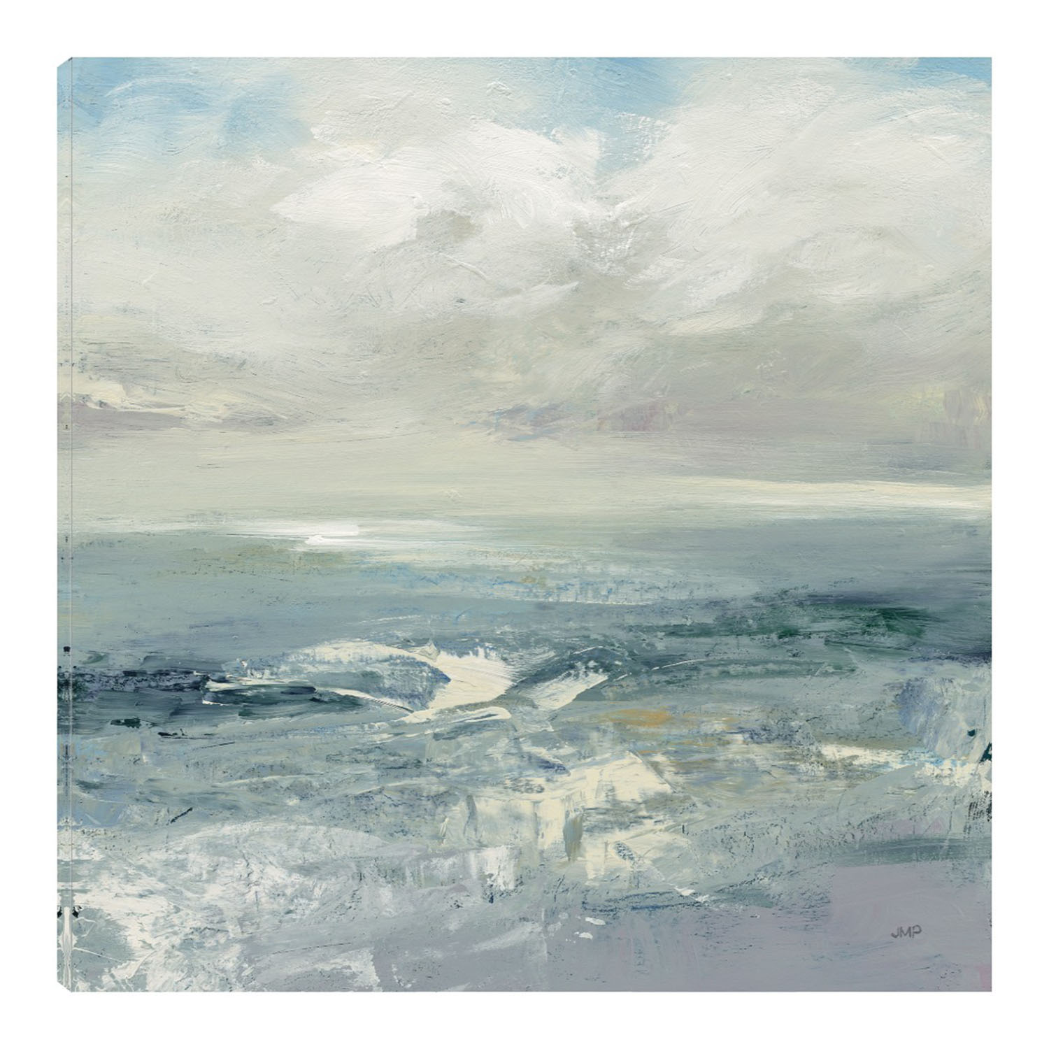Foto 1 | Cuadro Decorativo - Ondas - Julia Purinton - Fine Art Tj - Arte Paisaje - Impresión En Lienzo