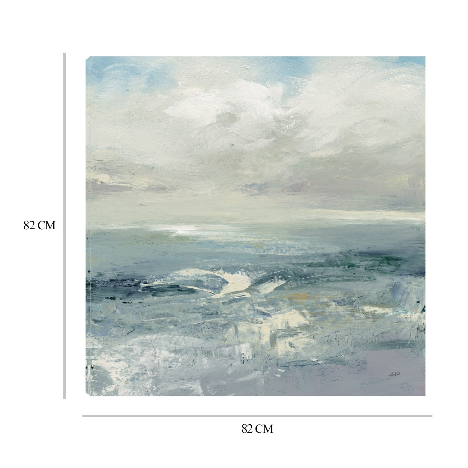 Foto 6 | Cuadro Decorativo - Ondas - Julia Purinton - Fine Art Tj - Arte Paisaje - Impresión En Lienzo
