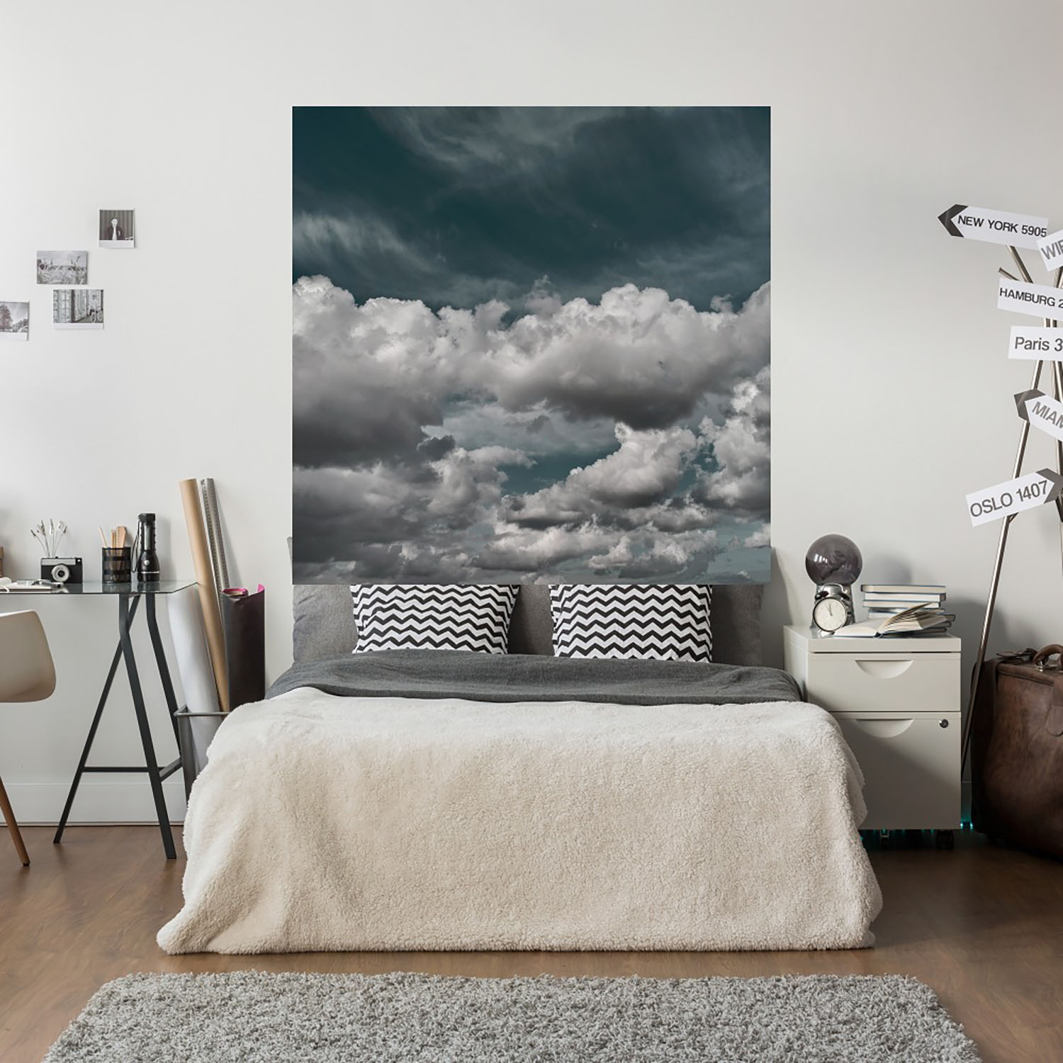 Foto 5 | Cuadro Decorativo - Nubes III - Fine Art Tj - André Eichman - Arte Paisaje - Impresión en Lienzo