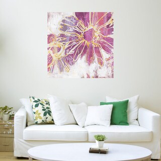 Foto 3 | Cuadro Decorativo - Patada Floral I - Bridges - Arte Floral - Impresión En Lienzo - Fine Art Tj