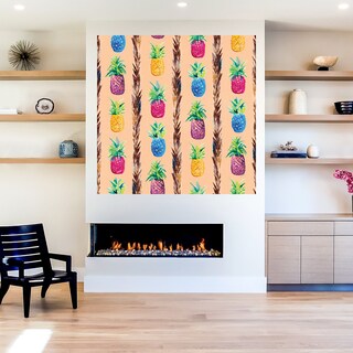 Foto 5 | Cuadro Decorativo - Sillas De Playa De La Mañana - Heather Hayes - Arte Paisaje - Impresión En Lienzo - Fine Art Tj