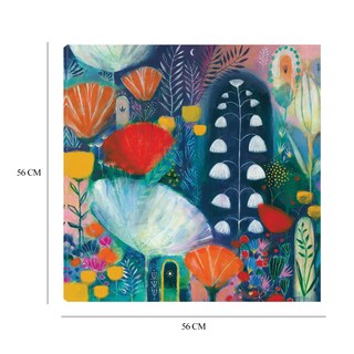 Foto 6 | Cuadro Decorativo - Noche Blanca - Corina Capri - Arte Abstracto - Impresión En Lienzo - Fine Art Tj