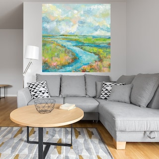 Foto 4 | Cuadro Decorativo - Pantano - Jeanette Vertentes - Arte Paisaje - Impresión En Lienzo - Fine Art Tj