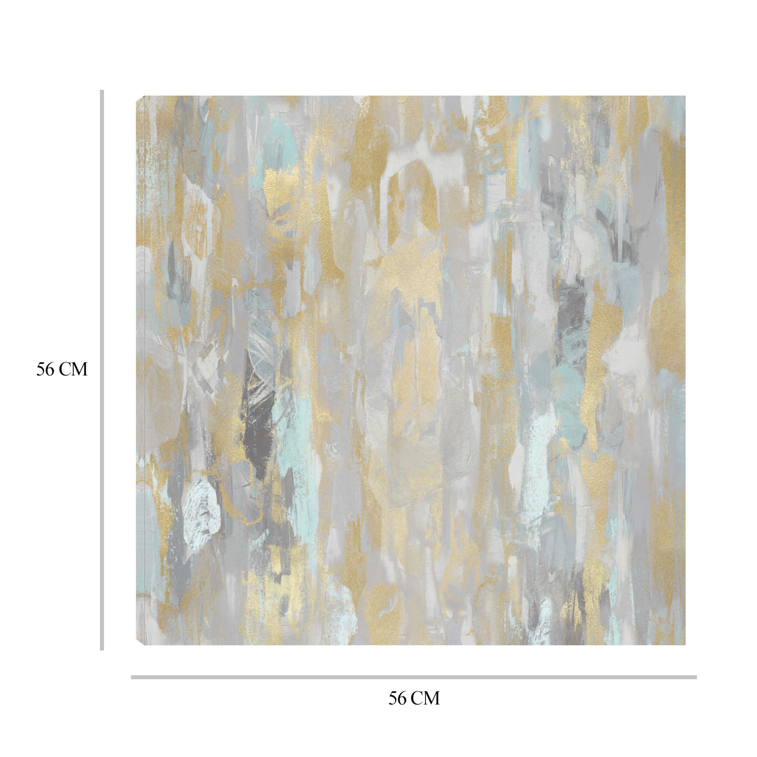 Foto 6 | Cuadro Decorativo - Revelación Aguamarina I  - Jennifer Martin  - Fine Art Tj - Arte Abstracto - Impresión En Lienzo