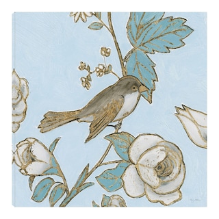 Foto 1 | Cuadro Decorativo - Pajaro En Lienzo I - Emily Adams - Arte Animales - Impresión En Lienzo - Fine Art Tj