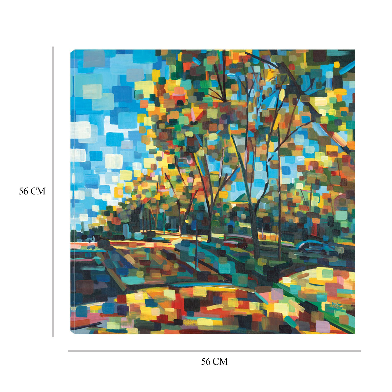 Foto 6 | Cuadro Decorativo Fine Art Tj Oda Brooke Borcherding Arte Paisaje Impresión en Lienzo