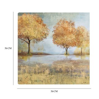 Foto 6 | Cuadro Decorativo Fine Art Tj Paisaje Dorado I Carson Lyons Arte Paisaje Impresión en Lienzo