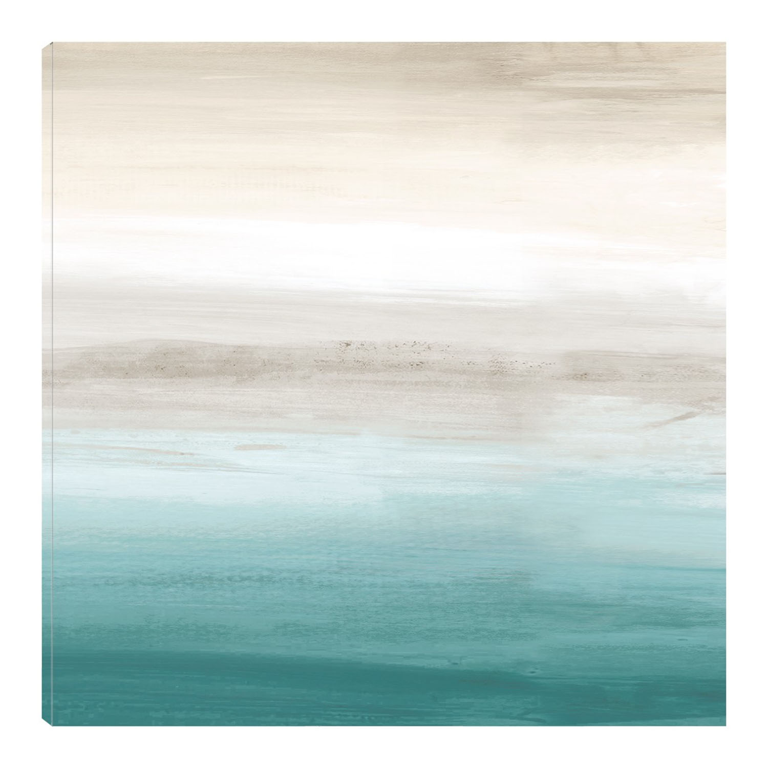 Foto 1 | Cuadro Decorativo Fine Art TJ 'Paisaje Turquesa III' de Willowbrook Fine Art 56 x 56 cm